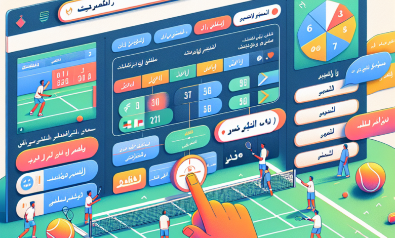 آموزش قدرتمند شرط بندی تنیس در دل بت: راهی برای قمار پربازده